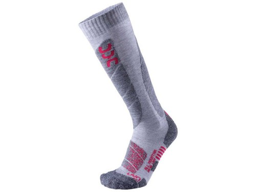 _Skarpety-UYN-Woman-Ski-All-Mountain-Light-Grey-melange-Corall damkie szare.jpg