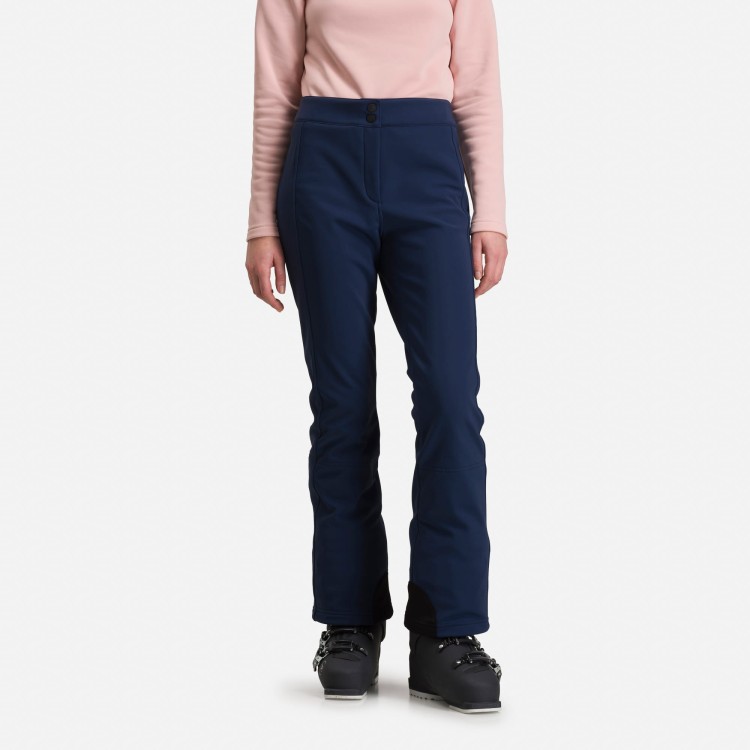 SPODNIE ROSSIGNOL W SOFTSHELL FLAT PANT NAVY BLUE