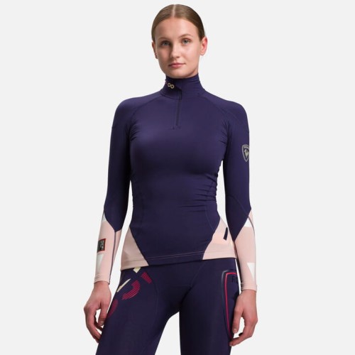 KOSZULKA TERMOAKTYWNA W INFINI COMPRESSION RACE PINK PURPLE