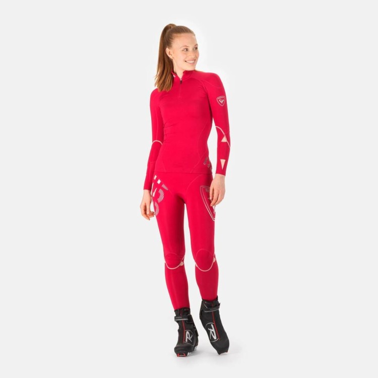 KOSZULKA ROSSIGNOL W INFINI COMPRESSION RACE CHERRY