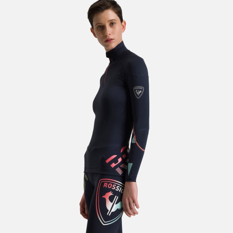 KOSZULKA ROSSIGNOL W INFINI COMPRESSION RACE NAVY