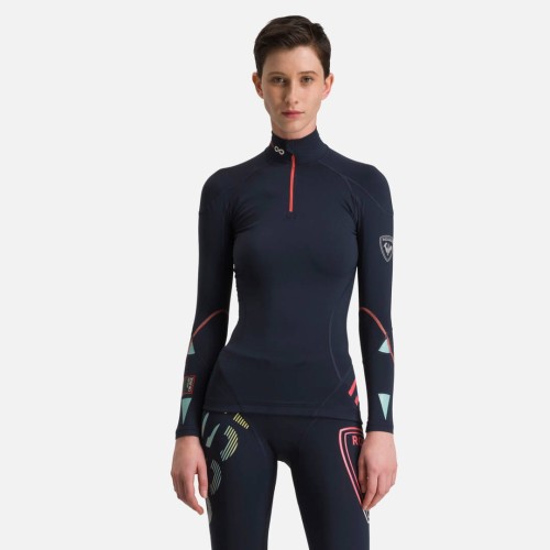 KOSZULKA ROSSIGNOL W INFINI COMPRESSION RACE NAVY