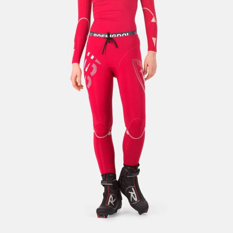 LEGGINSY ROSSIGNOL W INFINI COMPRESSION RACE RED 2223.jpeg