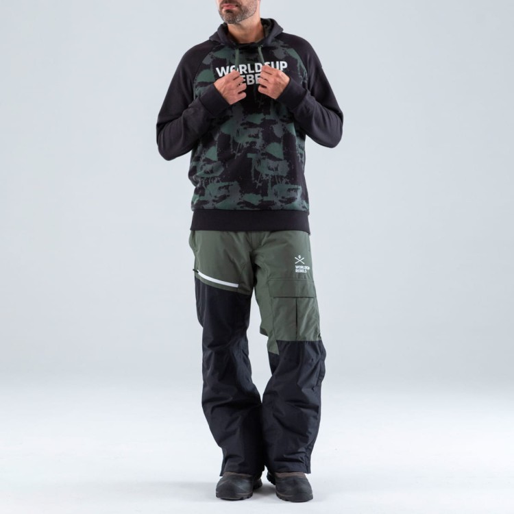 BLUZA HEAD RACE RACE HOODIE MEN MORO