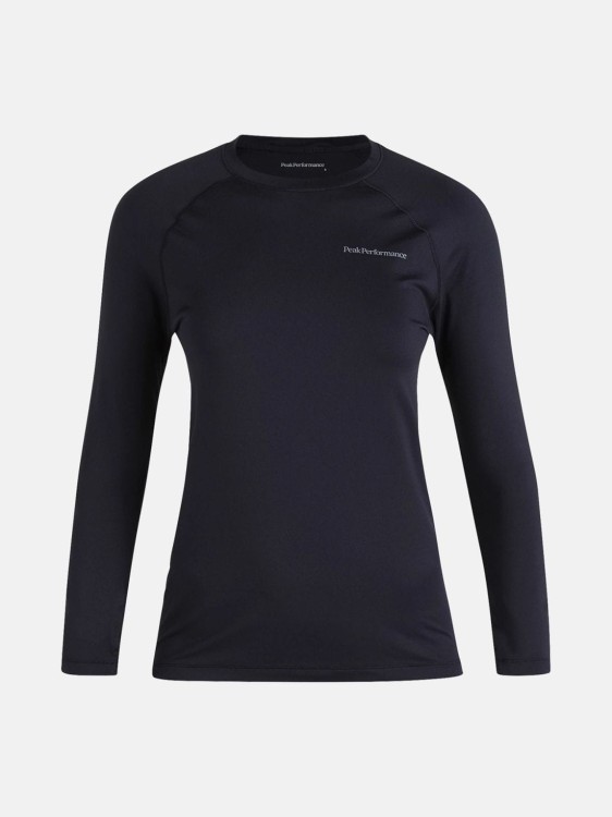 KOSZULKA PEAK PERFORMANCE DAMSKA SPIRIT CREW BLACK