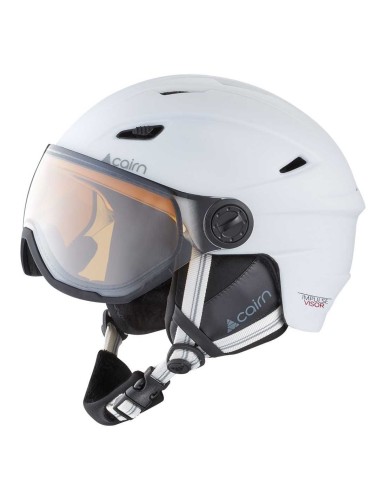 Kask narciarski Cairn Impulse Visor Fotochromatyczny biały