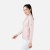 BLUZA ROSSIGNOL W CLASSIQUE 1/2 ZIP PINK