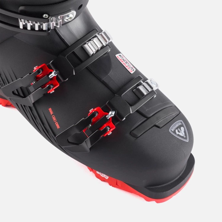 BUTY NARCIARSKIE ROSSIGNOL HI-SPEED 130 HV GW - BLACK RED 22/23