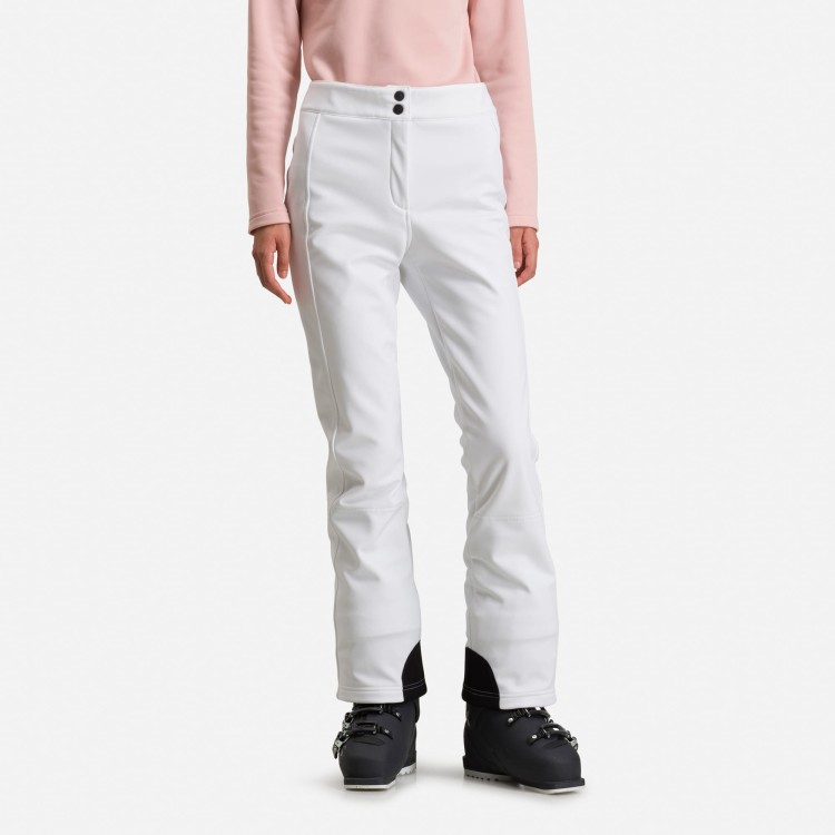 SPODNIE ROSSIGNOL DAMSKIE W SOFTSHELL FLAT WHITE