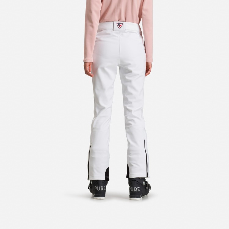 SPODNIE ROSSIGNOL DAMSKIE W SOFTSHELL FLAT WHITE