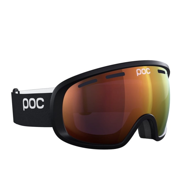 Gogle Poc Fovea czarno pomarańczowe