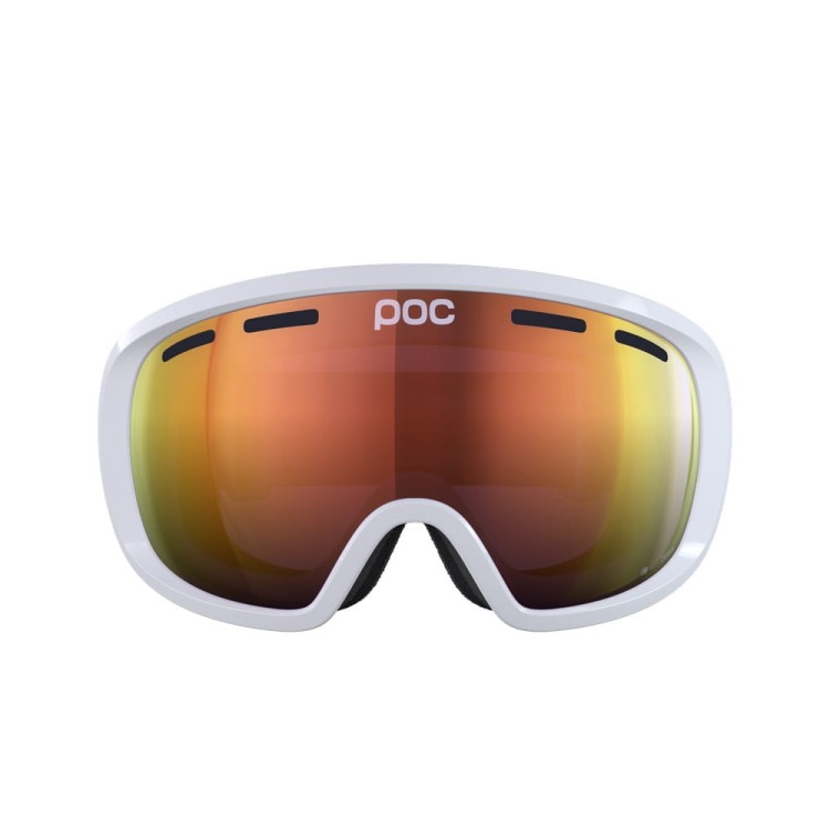 Gogle Poc Fovea biało pomarańczowe