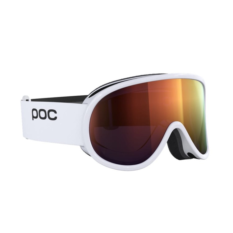 Gogle Poc Retina biało pomarańczowe