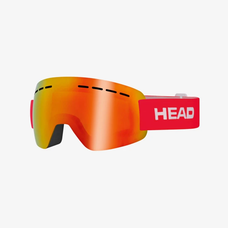 Gogle Head Solar FMR czerwone