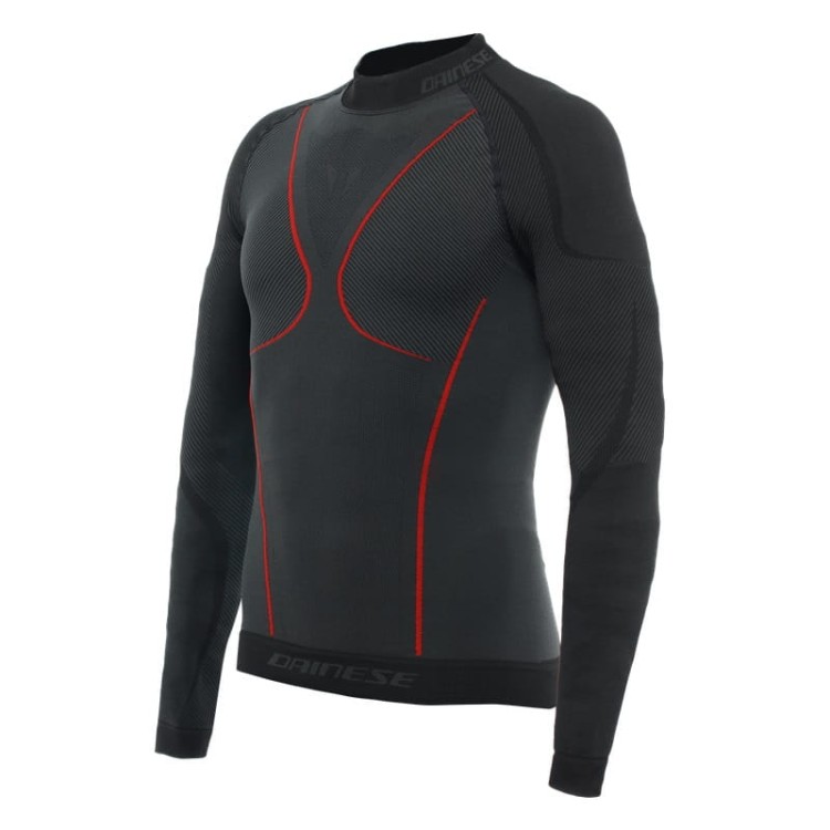 Koszulka Termoaktywna Dainese Thermo Ls Man czarnoczerwona