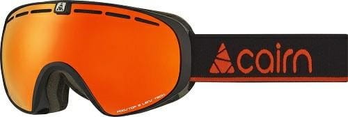 Gogle Narciarskie Cairn Spot Otg Spx3000[ium] Mat Black Orange Mirror