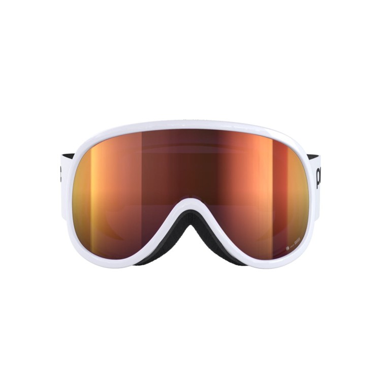 Gogle POC Retina Mid biało pomarańczowe