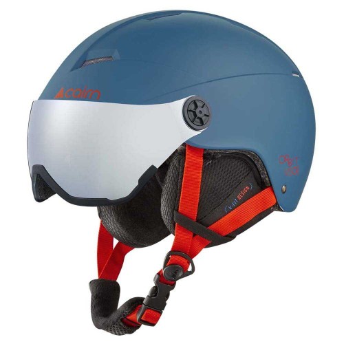 Kask narciarski Cairn Orbit Visor Mat Pacific Fire
