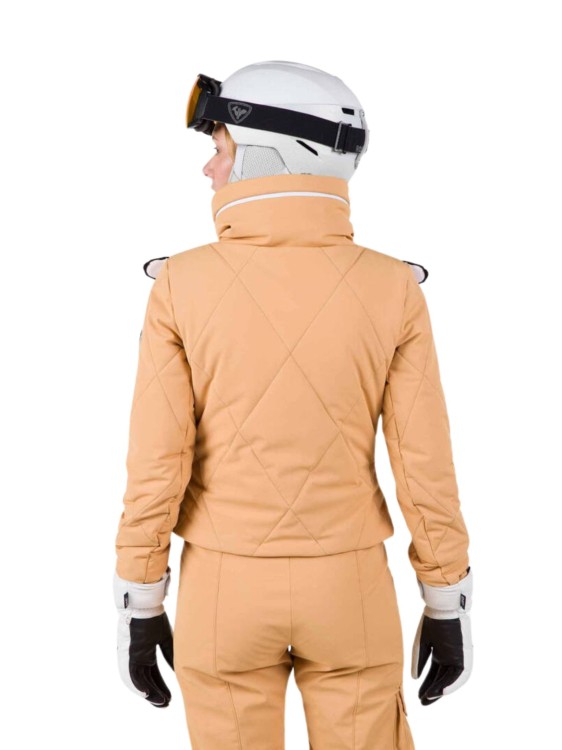 Kurtka narciarska Rossignol damska W Birdy Poetic JKT brązowa