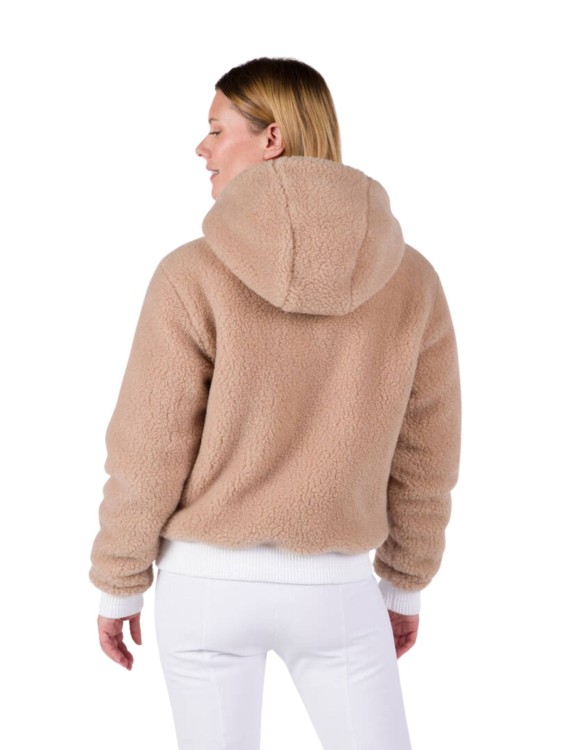 Kurtka narciarska Rossignol damska W Yety Fleecy Bomber JKT biała