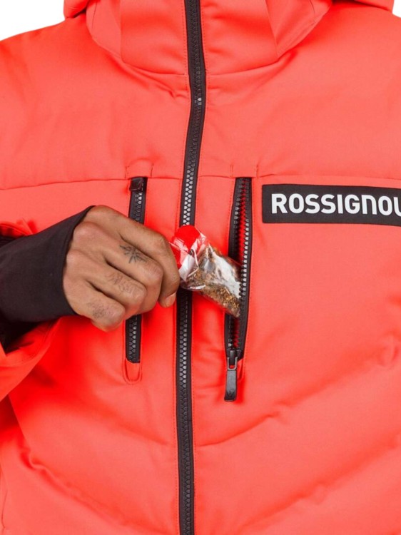 Kurtka Narciarska Rossignol męska HERO Blackside puffy JKT czerwona