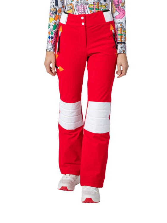Spodnie Narciarskie Rossignol damskie W Pilot STR Pant czerwone