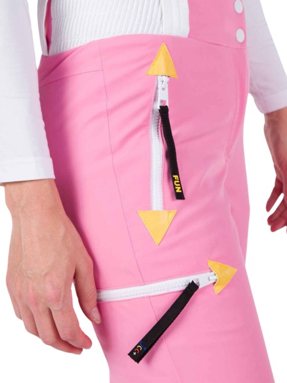 Spodnie Narciarskie Rossignol damskie W Pilot STR Pant różowe
