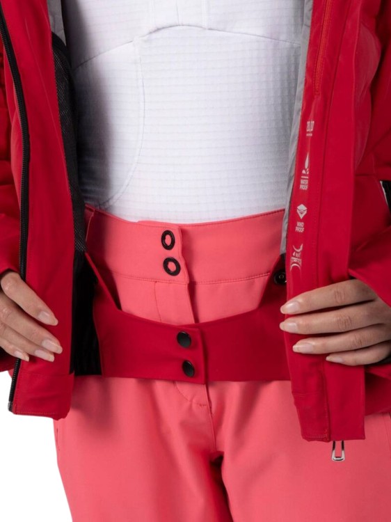 Kurtka Narciarska Rossignol damska W Blackside puffy JKT czerwona