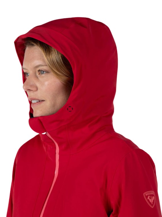 Kurtka Narciarska Rossignol damska W Blackside JKT czerwona