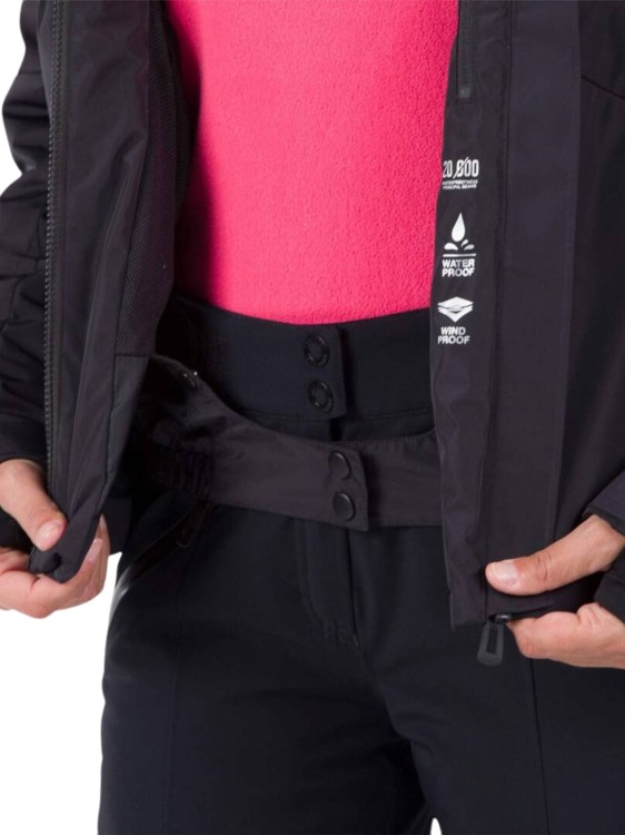 Kurtka Narciarska Rossignol damska W Wispile puffy JKT czarna