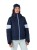 Kurtka Narciarska Rossignol damska W Wispile puffy JKT granatowa