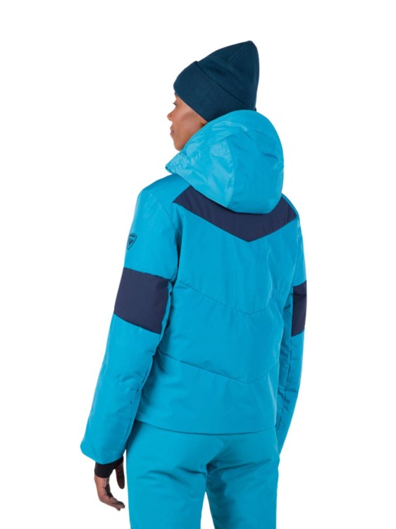 Kurtka Narciarska Rossignol damska W Wispile puffy JKT niebieska