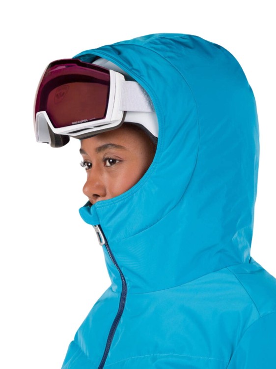 Kurtka Narciarska Rossignol damska W Wispile puffy JKT niebieska
