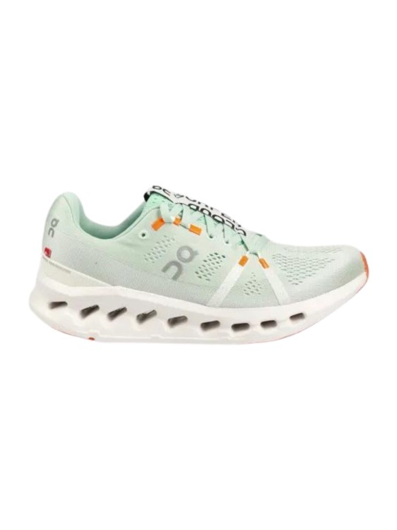 Buty damskie On Running Cloudsurfer zielono - biały