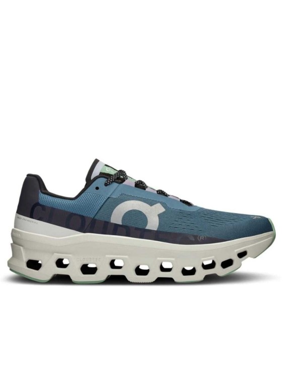 Buty damskie On Running Cloudmonster niebiesko-białe