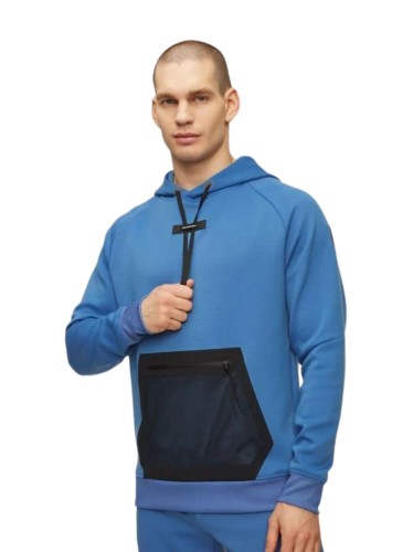 Bluza męska On Running Hoodie niebieska