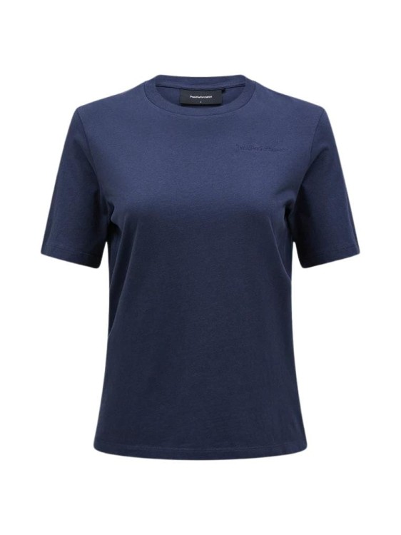 Koszulka Peak Performance damska Original Small Logo Tee granatowa
