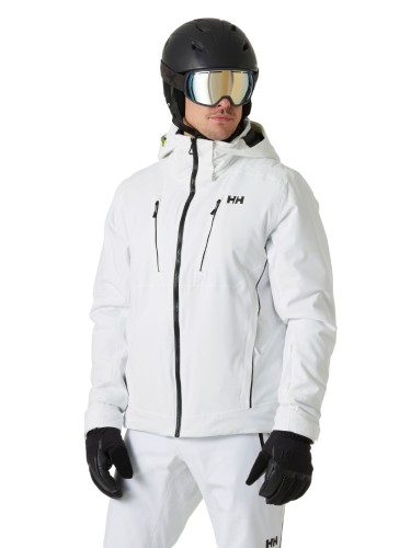 Kurtka narciarska męska Helly Hansen Alpha 4.0 white