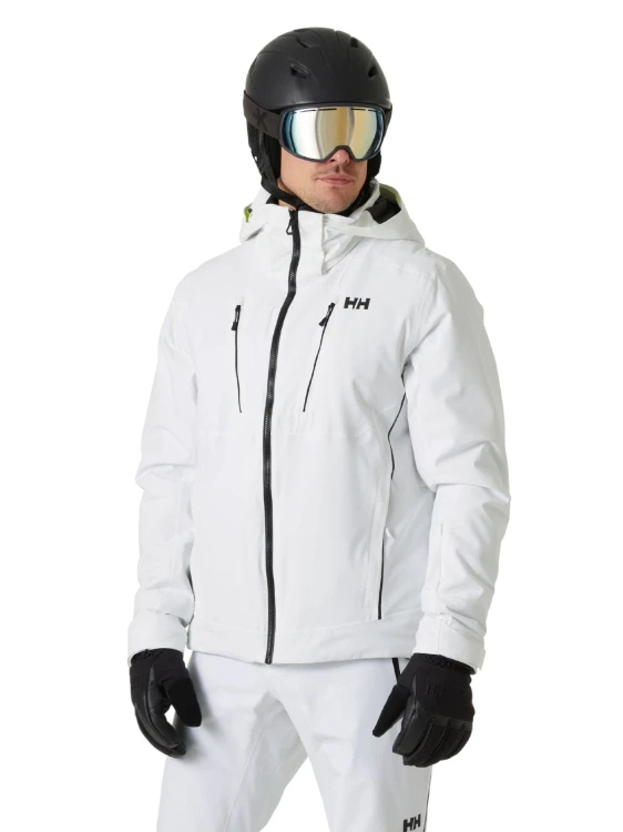 Kurtka narciarska męska Helly Hansen Alpha 4.0 white