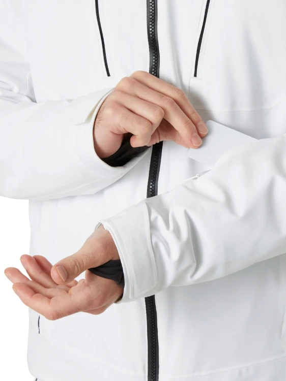 Kurtka narciarska męska Helly Hansen Alpha 4.0 white