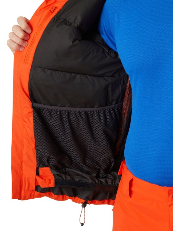 Kurtka Narciarska Helly Hansen Kvitfjell Race Puffy Jacket Pomarańczowa