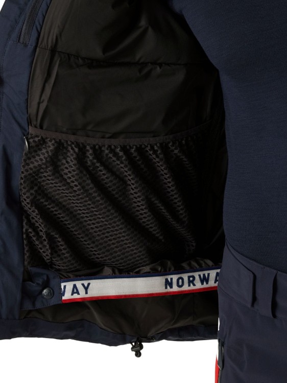 Kurtka Narciarska Helly Hansen Kvitfjell Race Puffy Jacket Granatowa