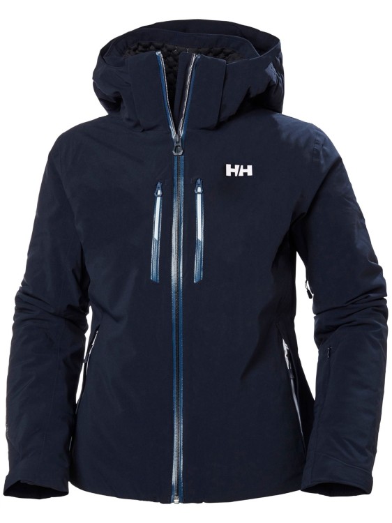 Kurtka narciarska damska Helly Hansen Alphelia Lifaloft navy