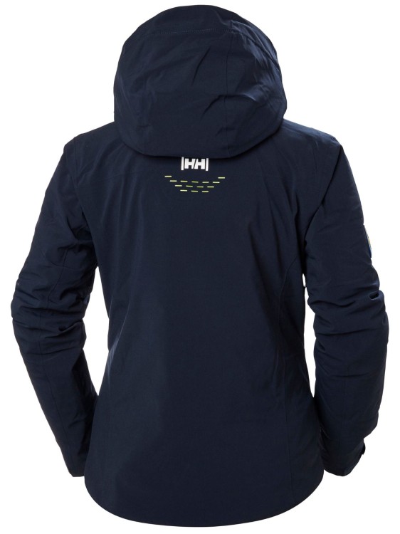 Kurtka narciarska damska Helly Hansen Alphelia Lifaloft navy