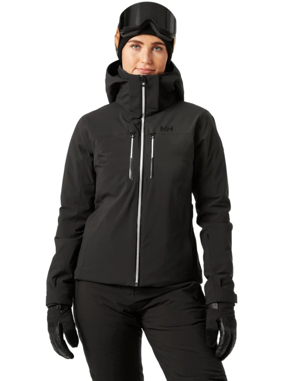 Kurtka narciarska damska Helly Hansen Alphelia Lifaloft black