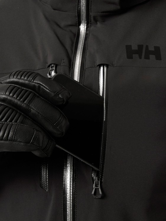 Kurtka narciarska damska Helly Hansen Alphelia Lifaloft black
