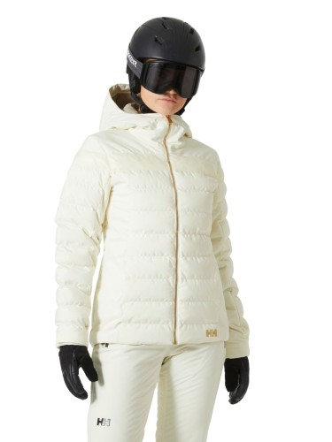 Kurtka Narciarska Helly Hansen W Imperial Puffy Jacket Beżowa