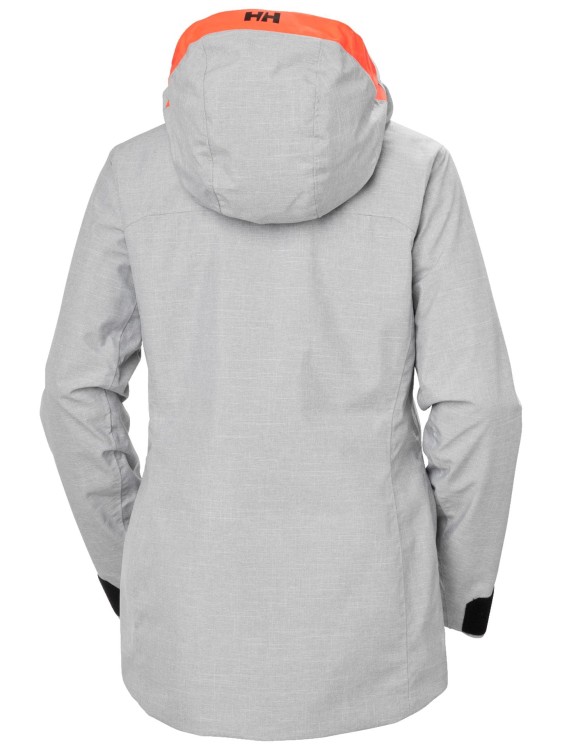Kurtka narciarska damska Helly Hansen Powderqueen 3.0 grey melange