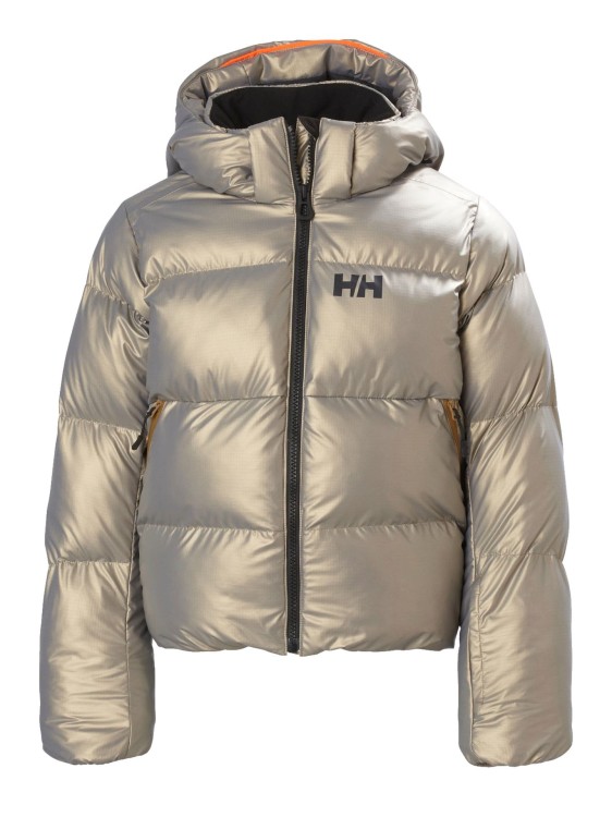 Kurtka Narciarska Helly Hansen Jr Nora Short Puffy Jacket Złota
