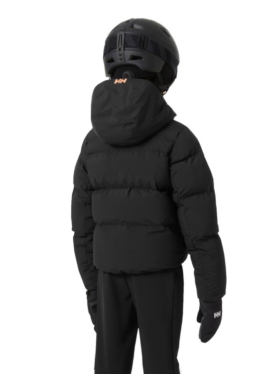 Kurtka Narciarska Helly Hansen Jr Nora Short Puffy Jacket Czarna
